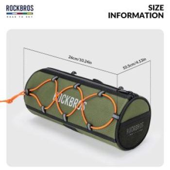Rockbros Lenkertasche Drehver grün